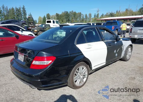 2008 Mercedes-Benz C 300 Luxury/Sport из США, поврежденный, VIN WDDGF54X58F084137